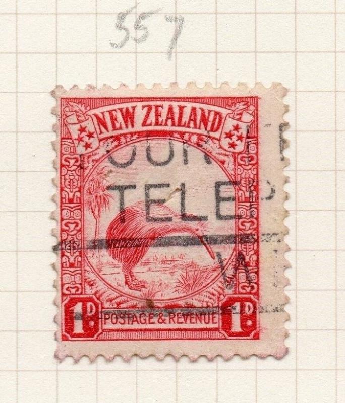 New Zealand 1935 Early Issue Fine Used 1d. 281775