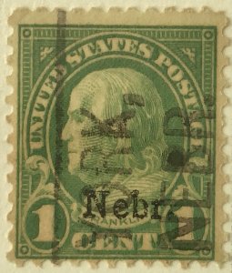 AlexStamps UNITED STATES #669 FVF Used 