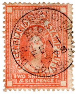 Australia - Queensland Fiscal / Revenue : Stamp Duty 2/6d (Brisbane Court)