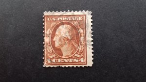 United States 4 cent George Washington Used
