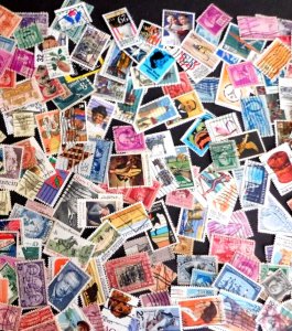 US 500 All diff mostly comm's, off paper except Self-stick, Nice Variety, dates