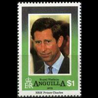 ANGUILLA 1994 - Scott# 907 Prince Charles $1 NH