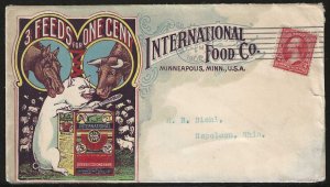 United States, 1902, International Food Co. Full Color 2 Sided Advertising Cover 