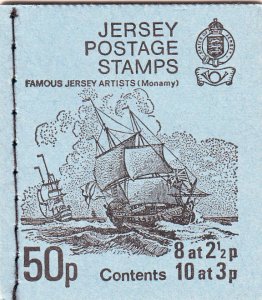 Jersey - 1973 - 50p Ships - Booklet