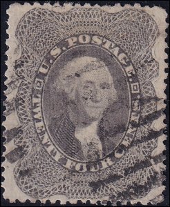 US Scott 37 • PSAG 90 • XF • Used • 100% Sound • Black Grid Cancel • SCV $1050