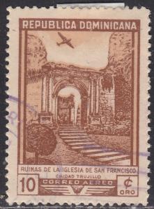 Dominican Republic C71 Church of San Francisco Ruins 1949