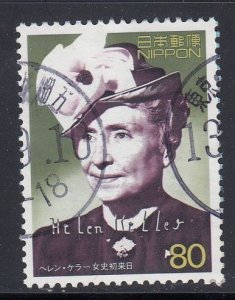 Japan 2000 Sc#2694c Helen Keller's First Visit to Japan, 1937 Used