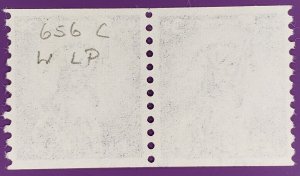 United States, Scott #1057, VF used line pair