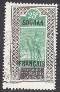 FRENCH SUDAN SCOTT 31