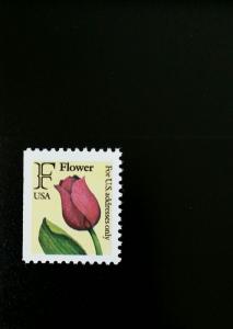 1991 29c F Tulip, Booklet Single Scott 2519 Mint F/VF NH