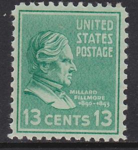 US 818 Millard Filmore MNH 