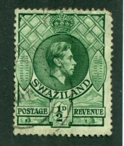 Swaziland 1938 #27a U SCV (2024) = $1.10