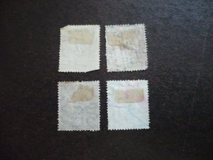 Stamps - Hungary - Scott#90,96,98,102 - Used Part Set of 4 Stamps