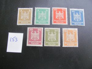 Germany 1924 MNH SC 330-336 SET 350  EUROS (153)