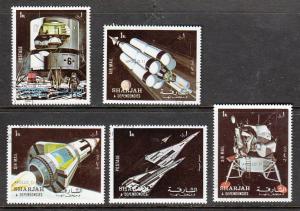 Sharjah Space MI 865-869 CTO   VF NH