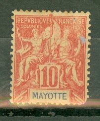 AH: Mayotte 6 mint CV $75