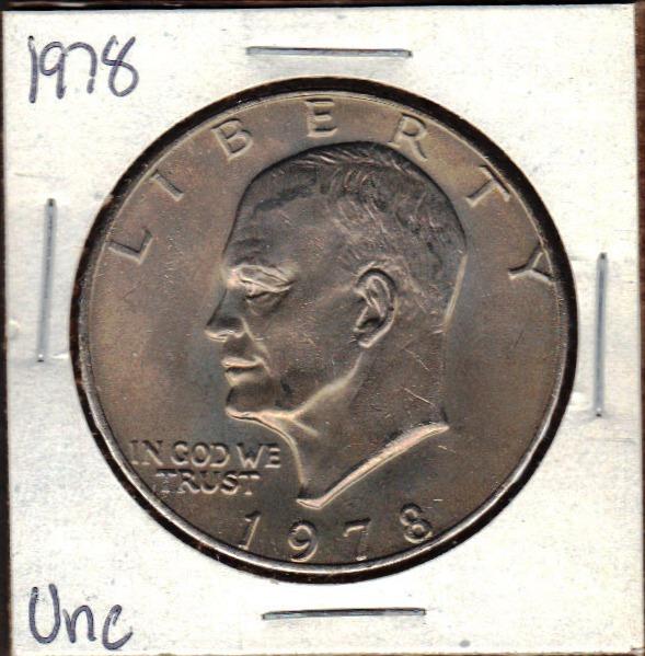 1978 Eisenhower uncirculated dollar