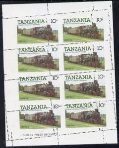 Tanzania 1985 Locomotive 3107 10s value (SG 431) unmounte...