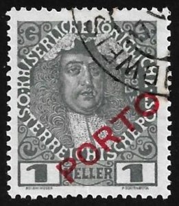 Austria Postage Due Scott # J47 Used. All Additional Items Ship Free.