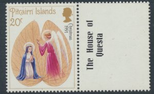 Pitcairn Islands SG 405  SC# 358 MNH  1991 Christmas   see details scan 