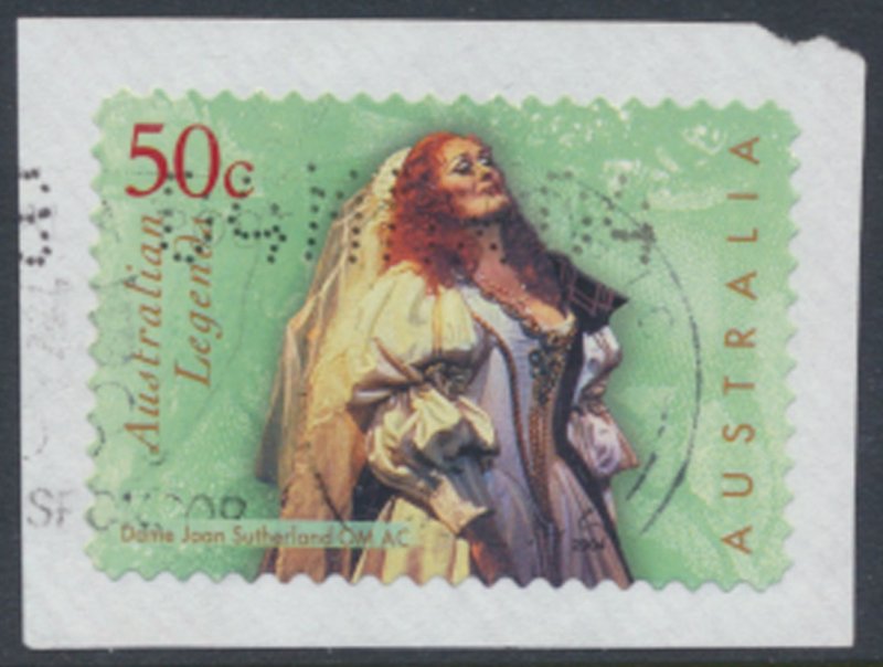 Australia  SG 2350 SC# 2209 Used SA  Joan Sutherland see details & scan    