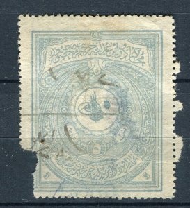 TURKEY; 1890s-1900 classic Local Revenue issue used value