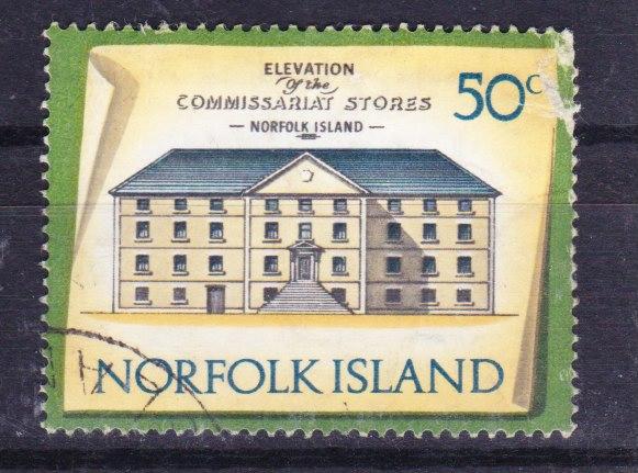 Norfolk Island 1973 Historic Buildings 50c used