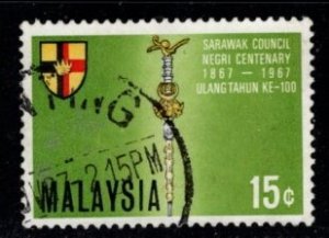 Malaysia - #46 Arms of Sarawek - Used