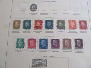 GERMANY 1920S-1930S USED  SETS XF (215) FROM USED COLL.