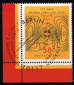 Germany 2013,Sc.#2754 used, Electromagnetism