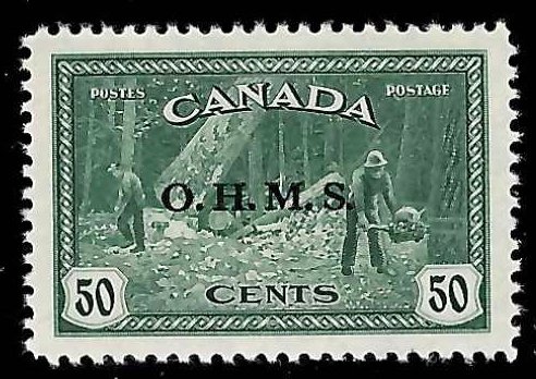 Canada #O9 Mint XF NH C$330.00 -- Choice -- High quality