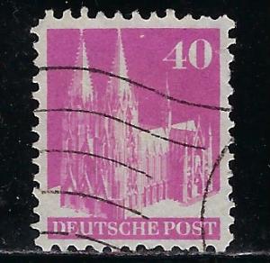 Germany AM Post Scott # 651, used