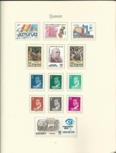 Small Collection of Late 1981-1984 Spain Unused Never Hinged