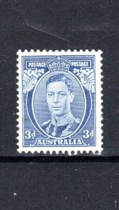 Australia 1938 3d Die II SG 168c MVLH