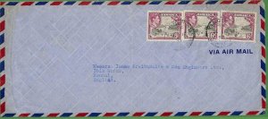 ZA1472 - JAMAICA - POSTAL HISTORY - Oversize AIRMAIL COVER to England  1952