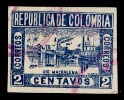 Colombia #195 used