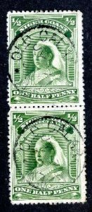 1894 Niger coast Sc.#43 used ( 832 BCXX )