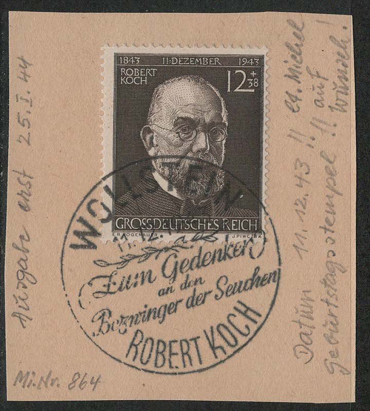 Germany Reich Scott # B251, used, opp, special fd cancellation