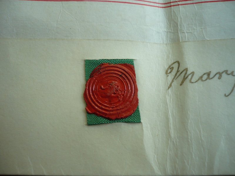 Revenue Stamps - Great Britain - Indenture Document - 1899