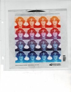 John Lennon Musician Forever US Postage Sheet #5312-15 VF MNH