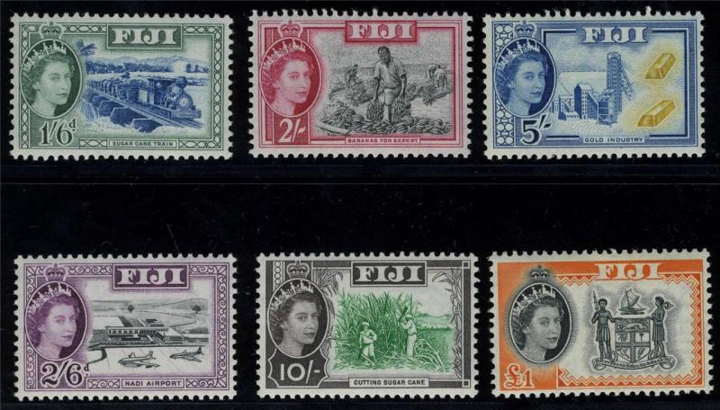 FIJI SCOTT# 157-8 160 172 174-5 SG# 290-1 293 307 309-10  MINT NH AS SHOWN