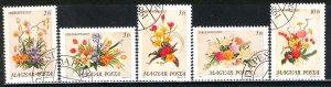 Hungary: 1989; Sc. #3173-3177,  Used CTO, Cpl. Set