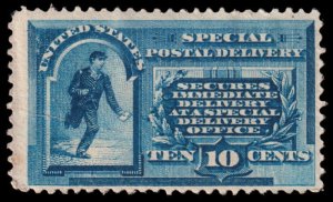 United States Scott E1 (1885) Mint H OG G-F, CV $575.00 C