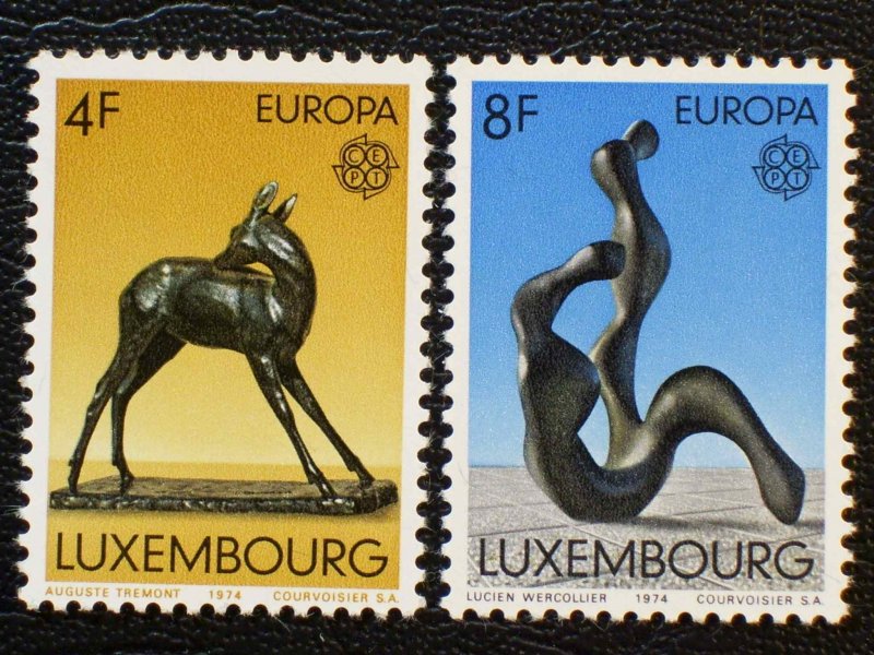 Luxembourg Scott #546-547 MNH