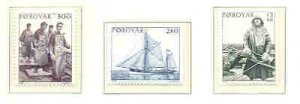 Faroe Islands Sc 112-4 1984 fishing industry mint NH