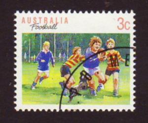 Australia 1989 Sc#1108, SG#1171 3c Football Sports CTO.