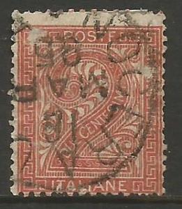 ITALY 25 VFU  THIN E865-1