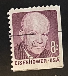 (S3-1) US: 8C - Eisenhower stamp