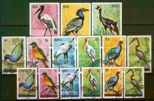 218 - Burundi - Birds - Used Set