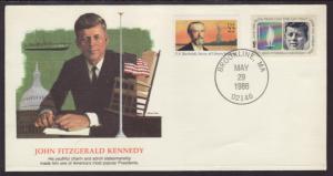 John F Kennedy 1986 Fleetwood Cover BIN